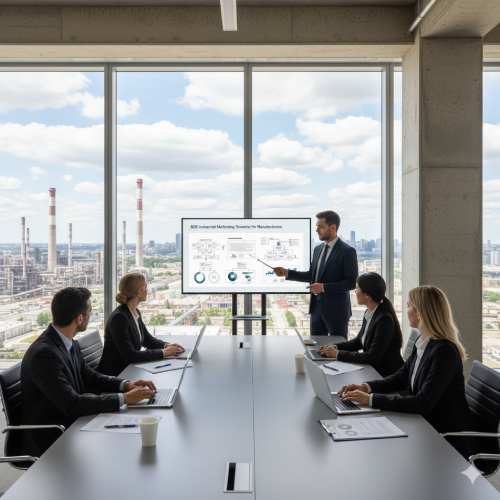 O que é marketing industrial B2B e por que ele é essencial para fabricantes?